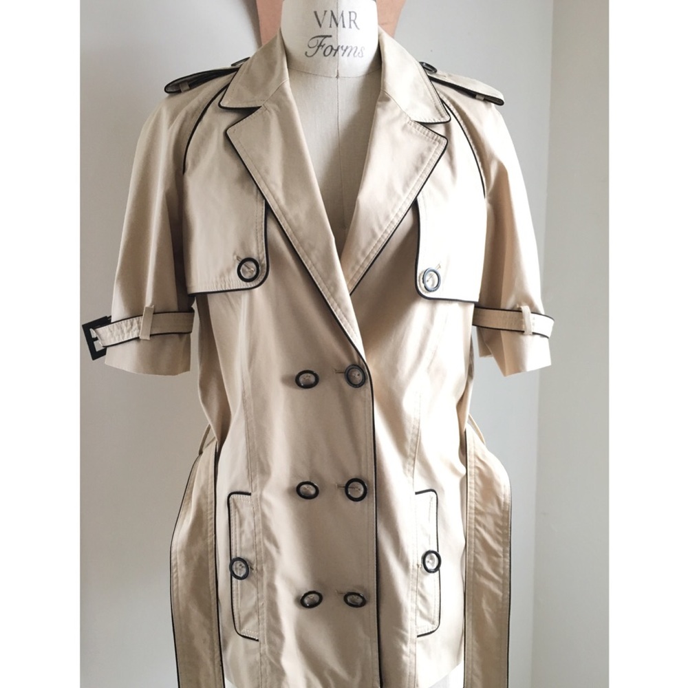 Fendi Stretch Cotton Short Sleeve Db Jacket - image 7